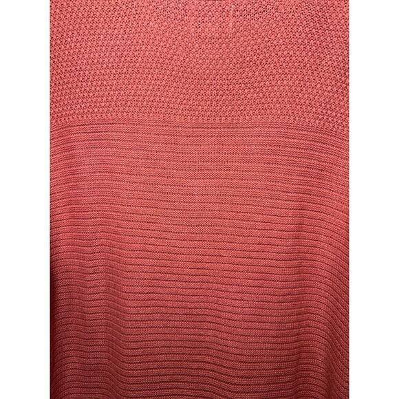 Womens 2XL St John's Bay Orange Cable Knit Pullover Sweater - Picture 7 of 9